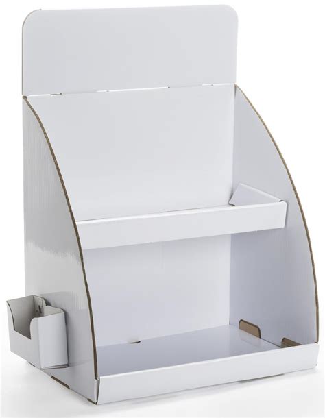 cardboard brochure holder for counter.